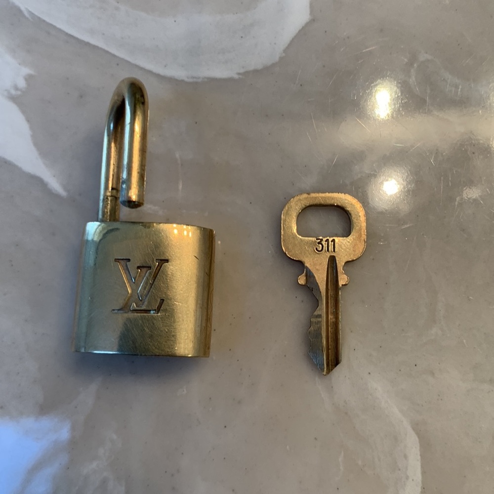 Louis Vuitton No. 311 Padlock & Key Set - Picture 1 of 5